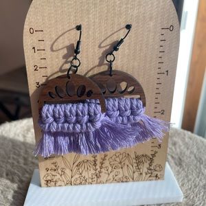Handmade Macrame Earrings